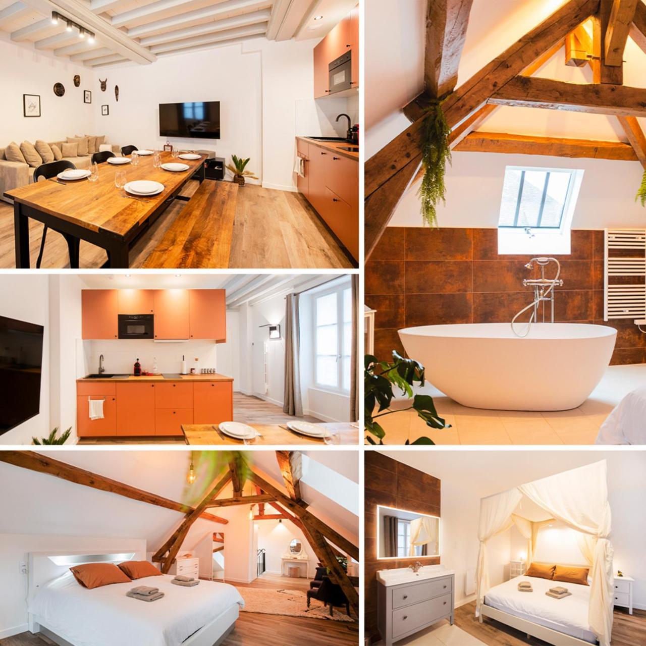Le Laurencin Sens - Le Duplex - Coeur De Ville Exteriör bild